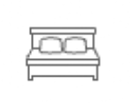 Queen bed